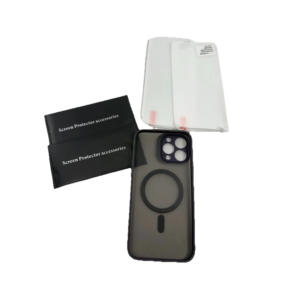 GANSBOL Magnetic Case For Apple iPhone 13 Pro‎ Max 6.7 Purple NEW Open Box